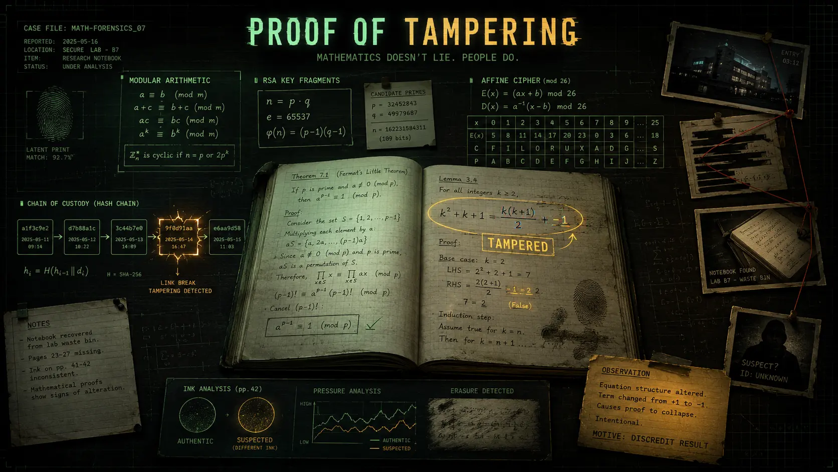 Proof of Tampering